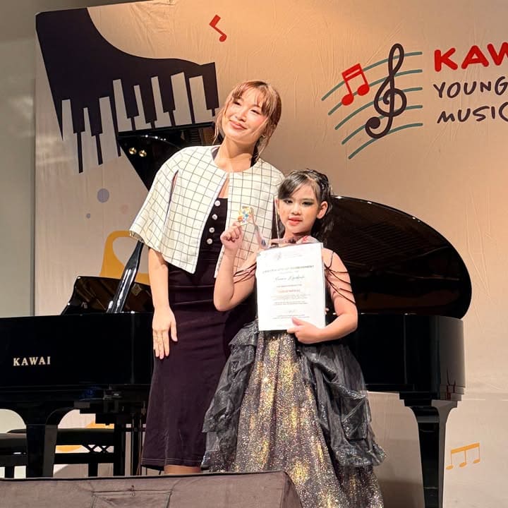 Student Spotlight: Erine Wins Gold at KAWAI Young Talent Music Festival photo 2