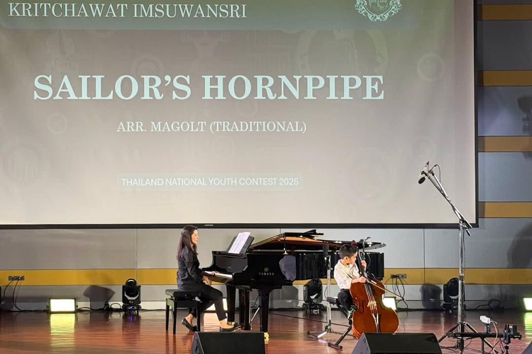 Student Spotlight: Goh Earns Three Double Bass Awards photo 3