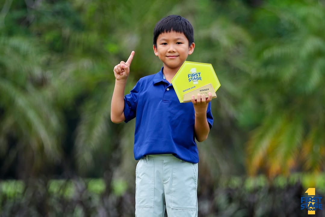 Student Spotlight: Han Chung (D-Ah) Wins 1st Prize at Junior Golf Series