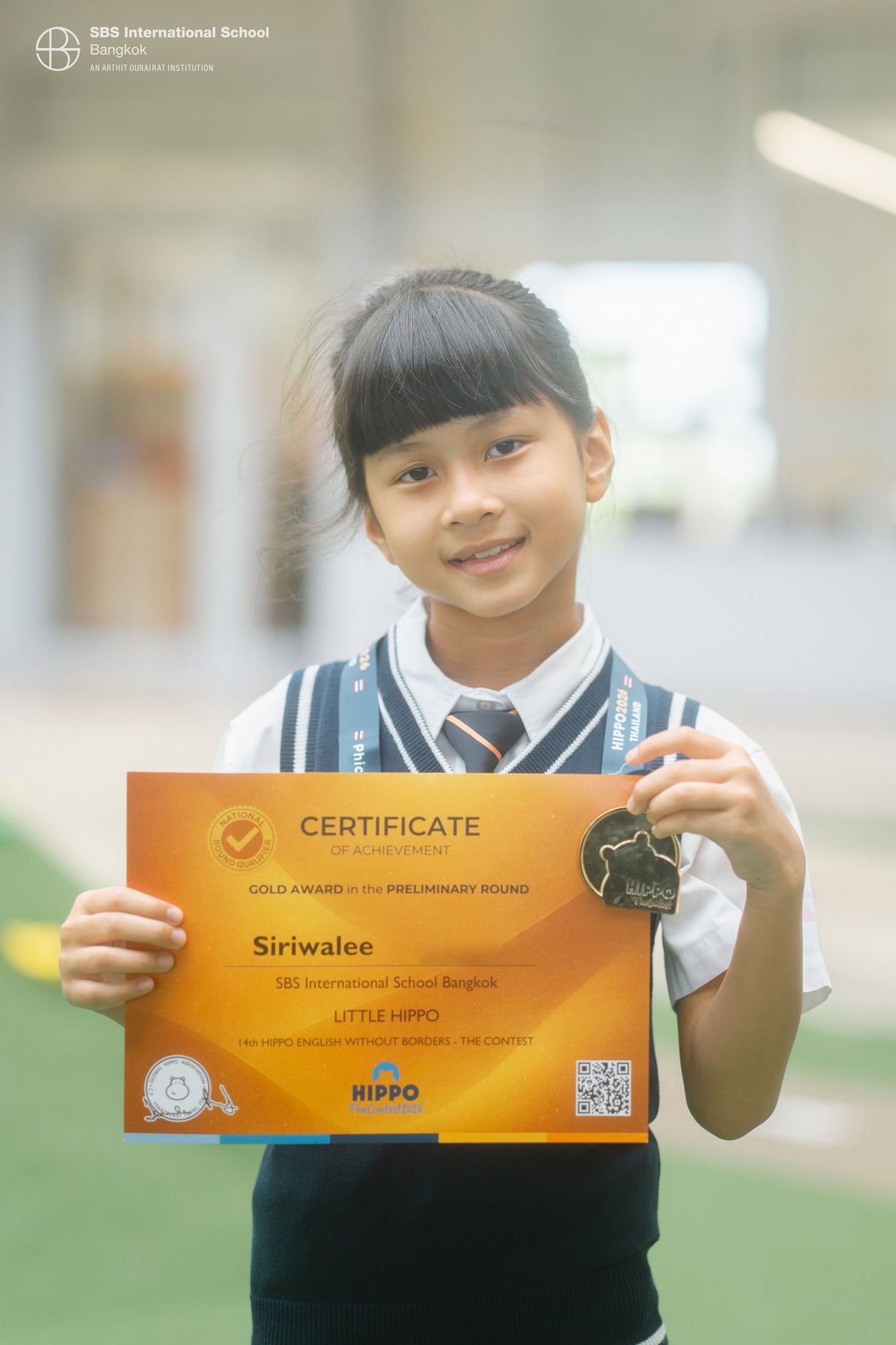 Student Spotlight: Year 5's Aclaire Earns Double Gold in Mathematics and English photo 3